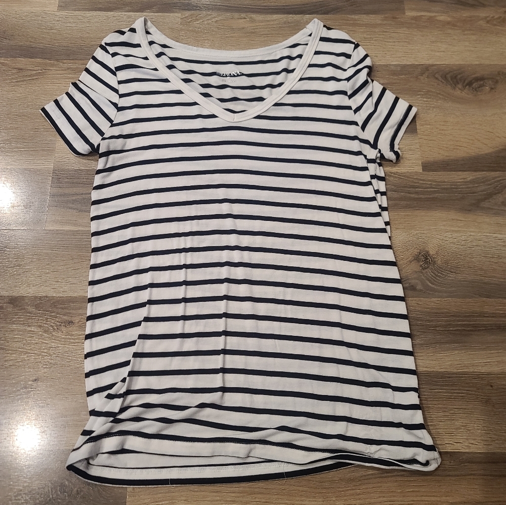 Merona striped tee